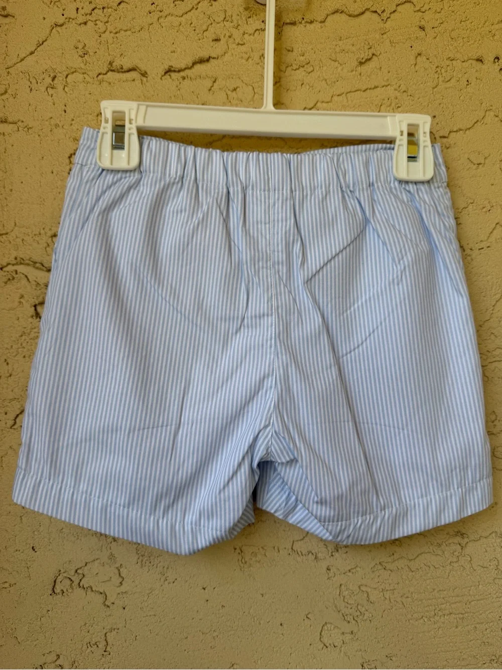 Edgehill Collection Little Boys Woven Stripe Shirt & Shorts Set 4T NWT